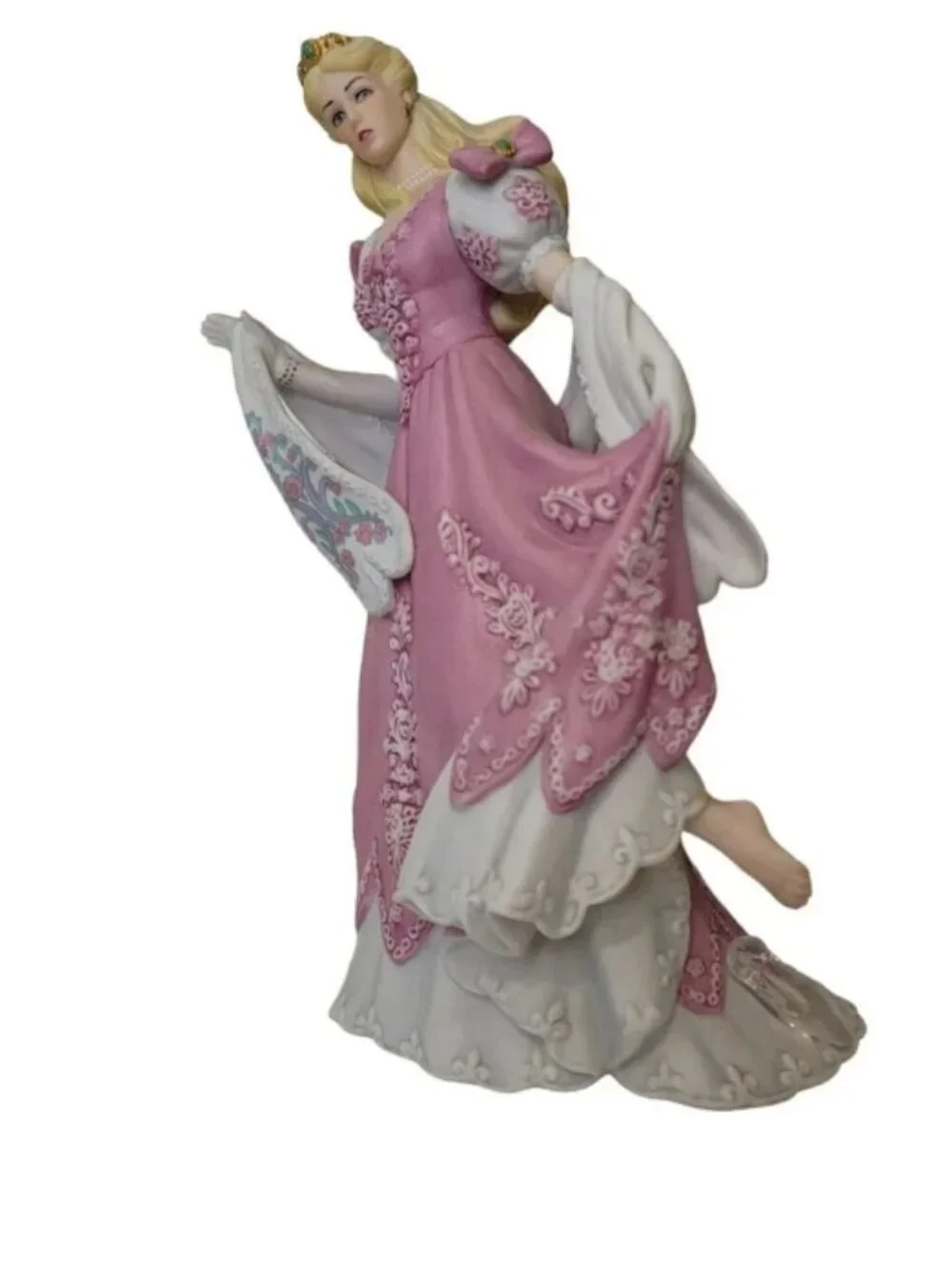 Vintage Lenox Cinderella Figurine Statuette Legendary Princess Porcelain 1988